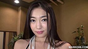 Damn, this dominant Asian babe loves kinky footjob play!