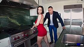 divorced hottie films sex tape with realtor in pov deepthroat