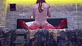 Stepsister exclaims, Fuck my friend in the hotel!