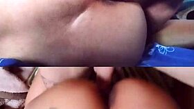 My tattooed ass gets eaten by husband's big dick