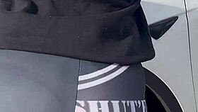 Blonde tattooed babe rides monster cock. In xxx.