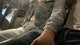 Blonde Slut Flashes And Touches Cock On Public Bus