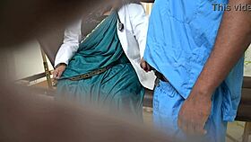 DOCTOR FUCKS NURSE IN HOSPITAL CHEATING