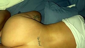 Curvy babe offers her tight ass for a monster cock to fuck in POV anal.