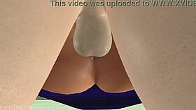 Oh yeah, cute blonde gets fucked in her tight wet pussy - 3d animation!
