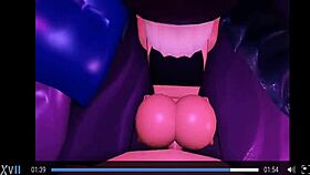 Roblox sex trio fucking and cumming together