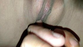 Mature woman in massage room with hairy pussy