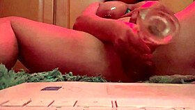 Sexy Milf Horny For Cock Uses Dildo On Her Hairless Pussy