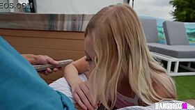 Skyler Storm Skips College For Family Hot Tub Fun