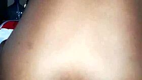 african couple fucks in reverse cowgirl?