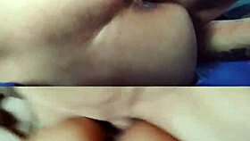 My tattooed ass gets eaten by husband's big dick