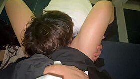 asian couple gets wild in love hotel with perverted play