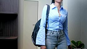 barbie rous getting fucked bent over in quickie 😈