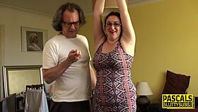 Bound Chubby Sub Milf In Glasses