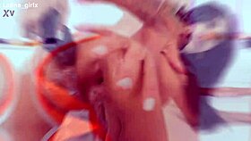 Latina whore takes rough assfucking with big black cock and gaping.