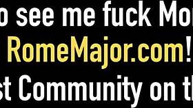 Wife Aria Khaide, an Italian housewife with natural tits, gets her pussy sucked and pounded doggystyle by black Rome Major