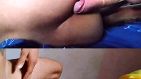 My tattooed ass gets eaten by husband's big dick