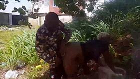 This ebony girl gives the best blowjob ever