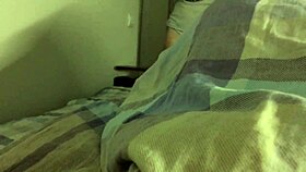 Why is my tight pussy stepsis in my bed touching me?