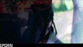 Watch sensual brunette MILF in anal threesome? Double penetration here!