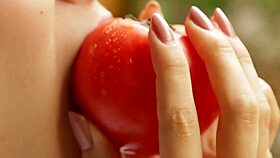 Oka saika poses in silk bikini