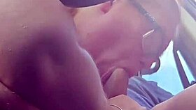 She says, 'I want that big cock for lunch, deepthroating it all'