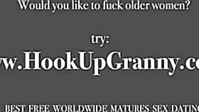 hey, you ever seen a beautiful granny go wild with a big dildo?