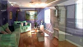 kaia prefers facial cumshots over bare cock in outdoor scene