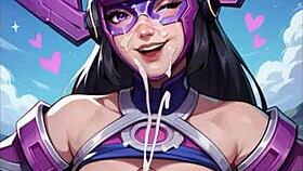 Marvel Rivals Hentai Compilation with Big Ass and Cumshots