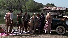 Bobbi Starr Dylan Ryder Julia Ann And Natasha Marley Outdoor Orgy