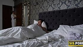 Slim Blonde And Stepbrother Caught In Sex?