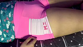 she got what she deserved i caught my poorly raised stepdaughter with her pussy marking