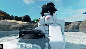 Having passionate wet activities with my personal companion.