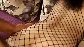 beautiful mature milf couple in stockings and lingerie tries amateur porn