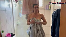 After training, she gets so excited and fucks the personal trainer! 💪😏