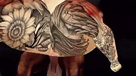 Like a Good Girl Receiving Her Punishment in the Scene