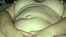 This milf is playing with her soft and cumming