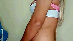 Linda Rosadita Transsexual With Pink Cock In Crossdressing Action!