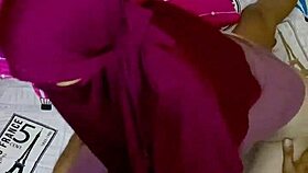 I can't believe how skinny and arab this young wife is, reaching orgasm with big natural tits in creampie homemade sex