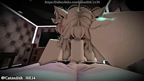 rough valentines sex with blowjob and doggystyle