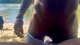 Imagine a wife sneaking off for a creampie with a big black cock in nature, while her husband vibes at home