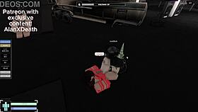 I found this precious girl and fucked her wild in the Roblox Criminality condo.