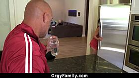 Stepdaughters secret crush on stepdad turns into hot sweaty affair