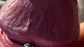 uhh, my first big piercing cumshot, man, didn’t expect it to hit like that!