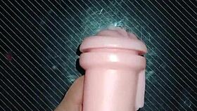 Kissy blowjob leads to creampie sex with real doll.