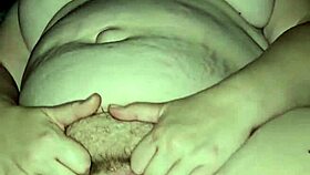 This milf is playing with her soft and cumming