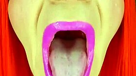 sloppy femboy loves throat fucking and spit play