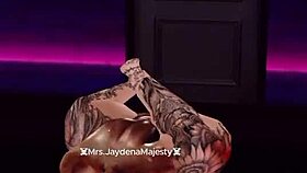 Like a Good Girl Receiving Her Punishment in the Scene