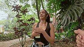 My first porn casting with a fake agent in medellin