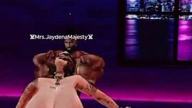 Like a Good Girl Receiving Her Punishment in the Scene